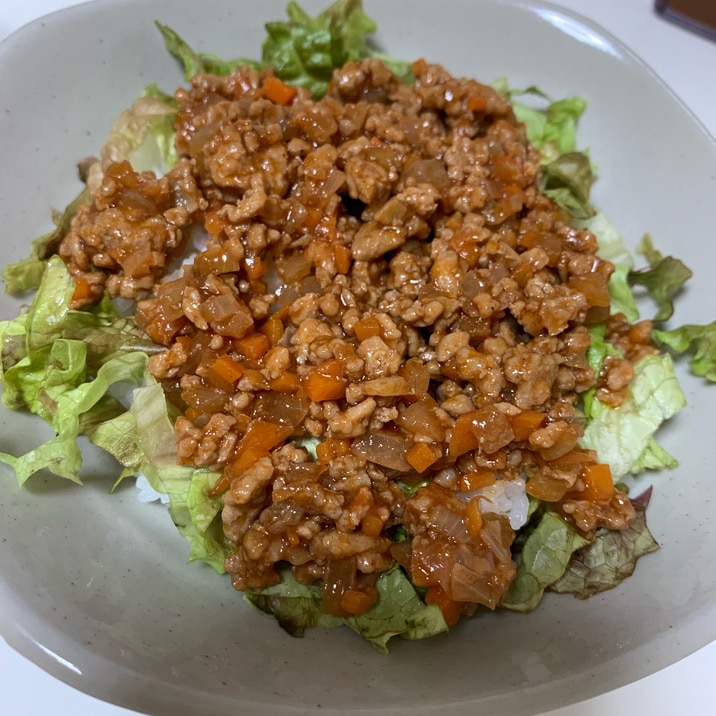 忙しいママにおすすめ！なんちゃってハンバーグ丼